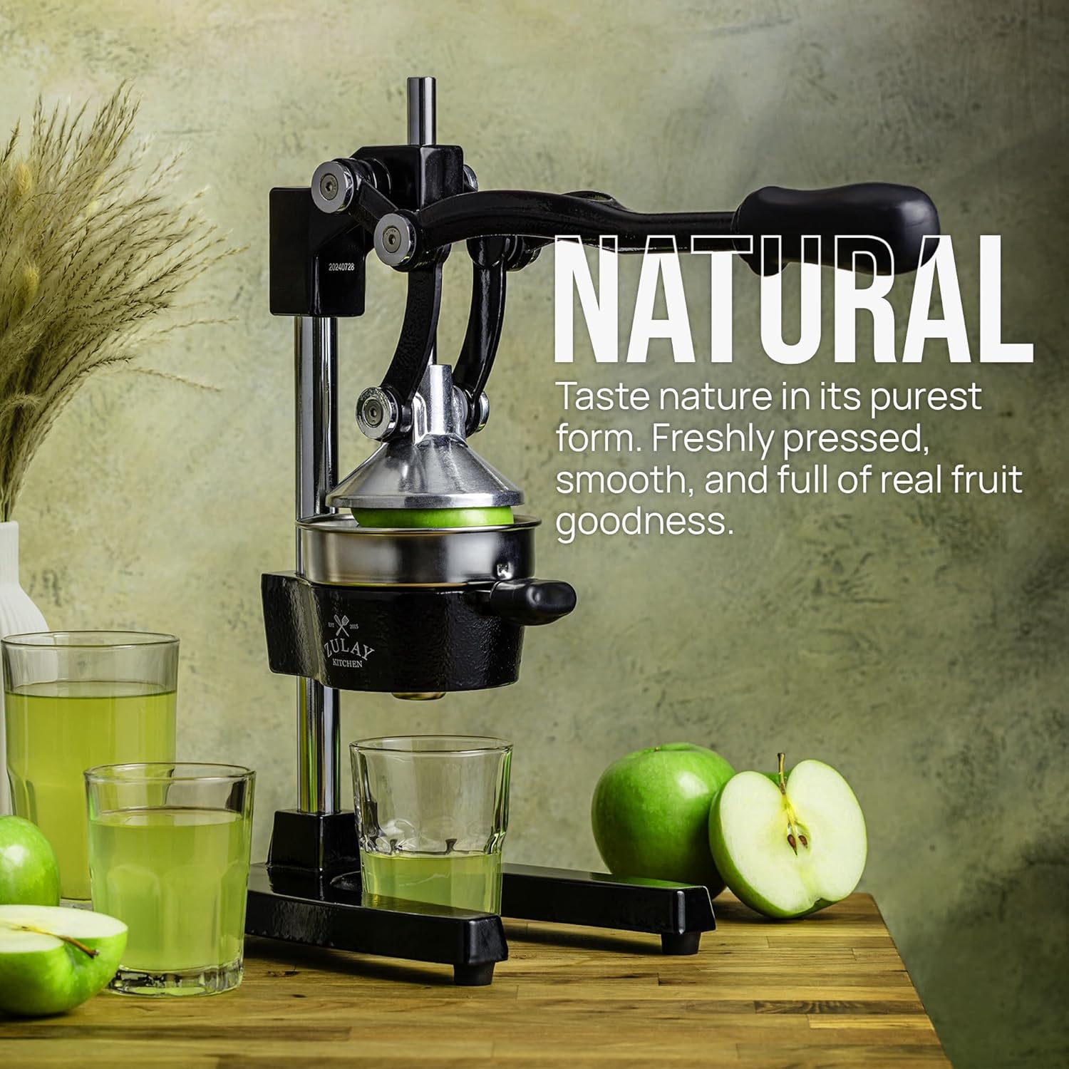 Zulay Kitchen Manual Citrus Juicer Large - Key Specifications