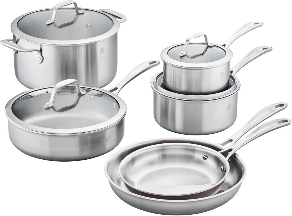 Zwilling Spirit Stainless Steel 3-Ply 10 Piece Set Review — Is It Really Worth $80 in 2026? - Product Image