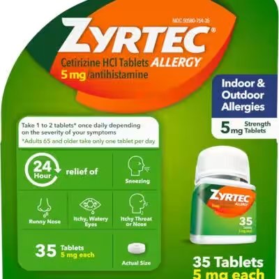 Zyrtec 24 Hour Allergy Relief Tablets 90 Count Review 2026: Is the Amazon Bestseller Worth the Hype? - Product Image