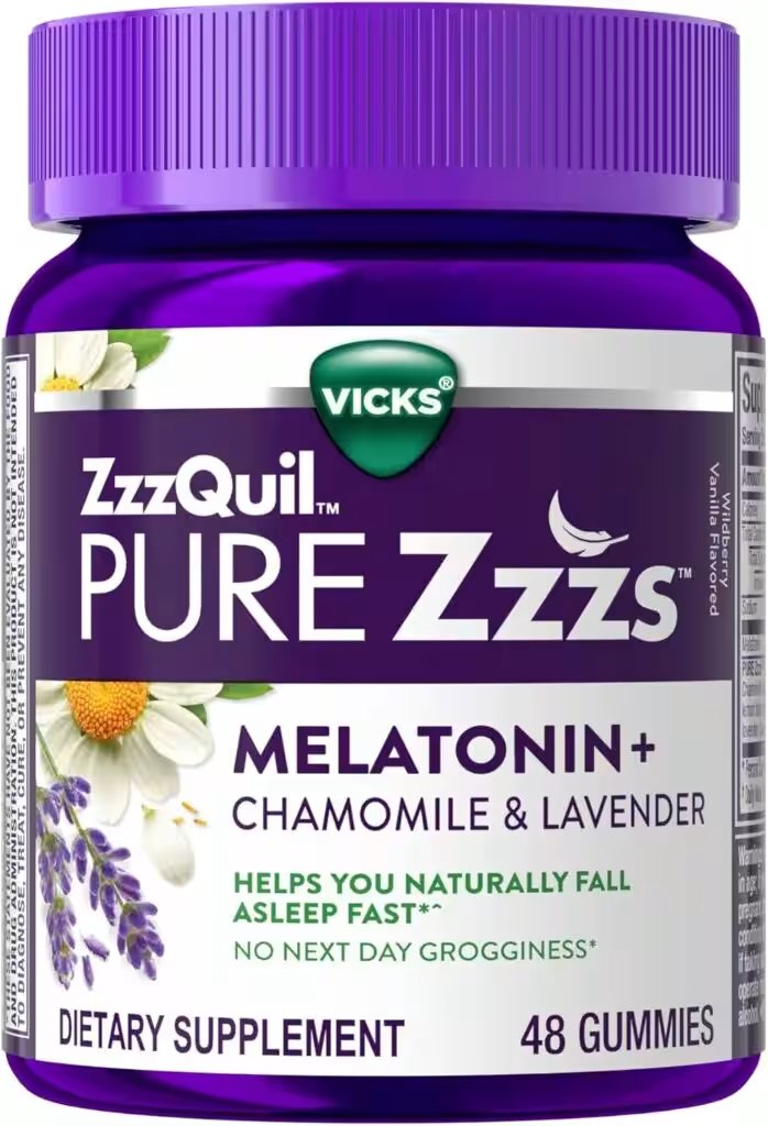 ZzzQuil Pure Zzzs Melatonin Sleep Aid Gummies 48 Count Review — Is It Really Worth $10 in 2026? - Product Image