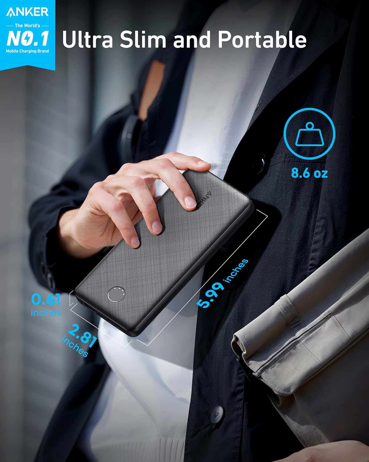 Anker PowerCore III Elite 25600 Portable Charger - Key Specifications