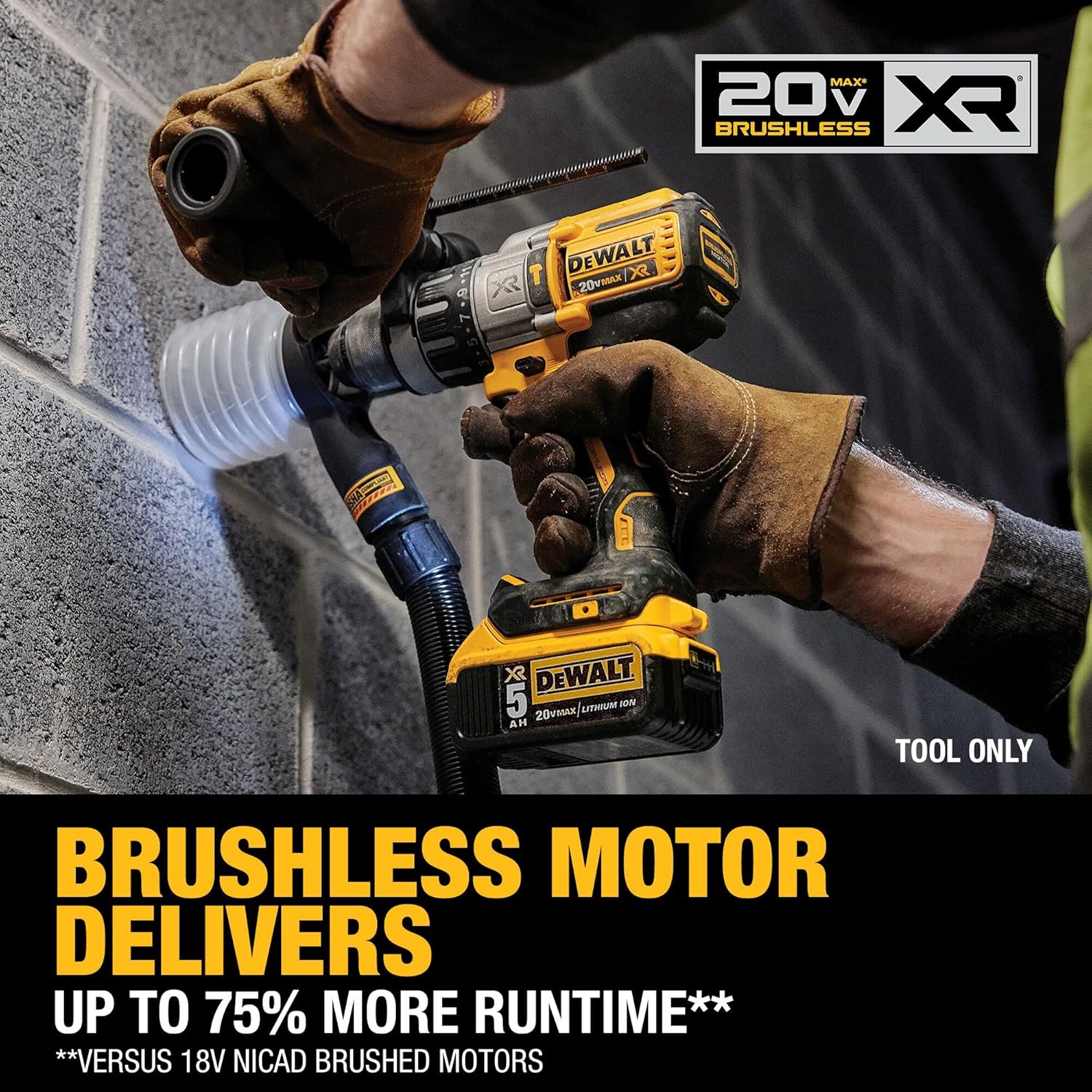 DEWALT 20V MAX XR Cordless Hammer Drill Driver Brushless Heavy Duty 1/2 Inch 3-Speed Tool Only DCD996B - Design and Build