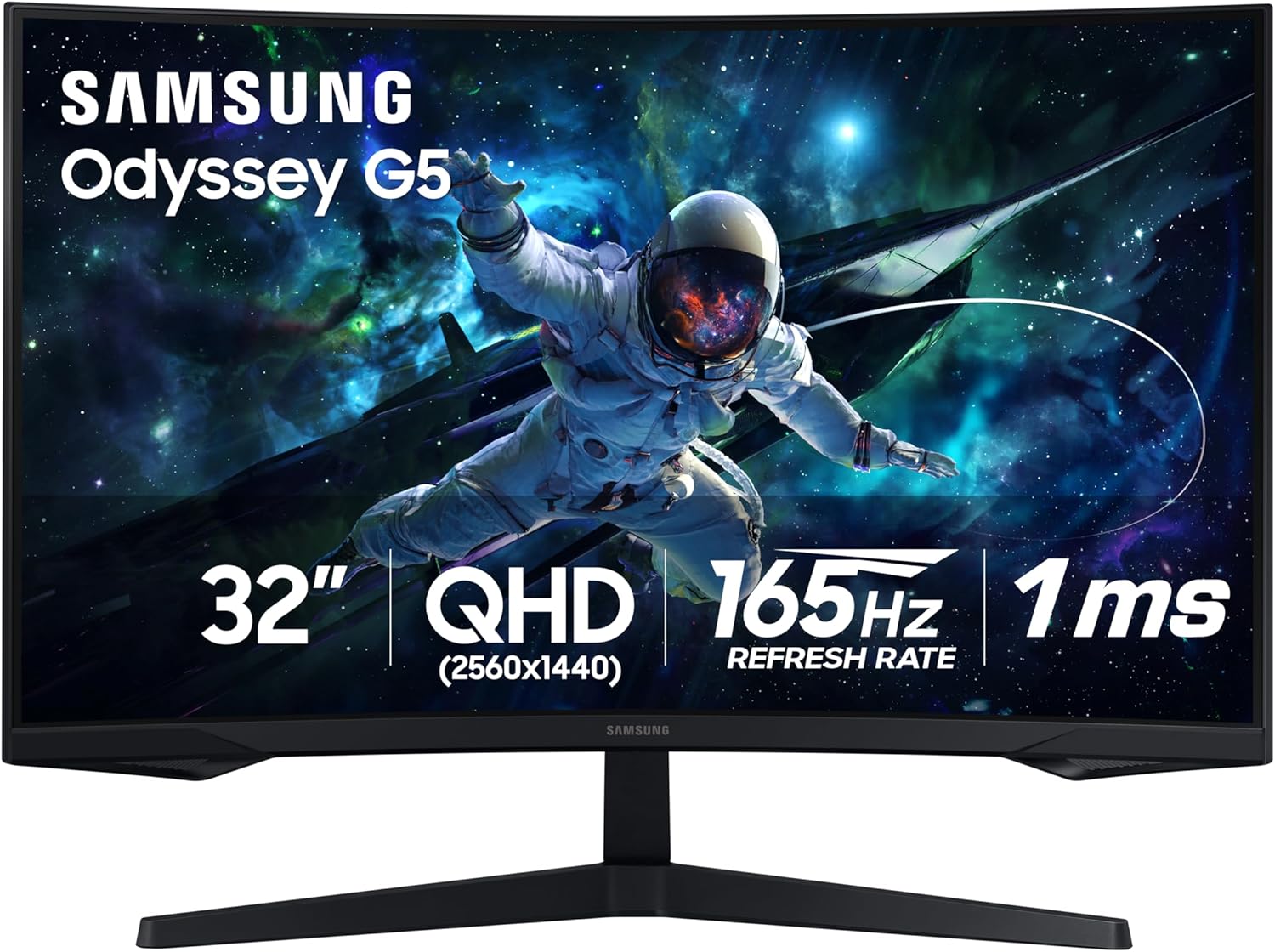 SAMSUNG 32 inch Odyssey G55C QHD 1000R Curved Gaming Monitor LS32CG550ENXZA - Review