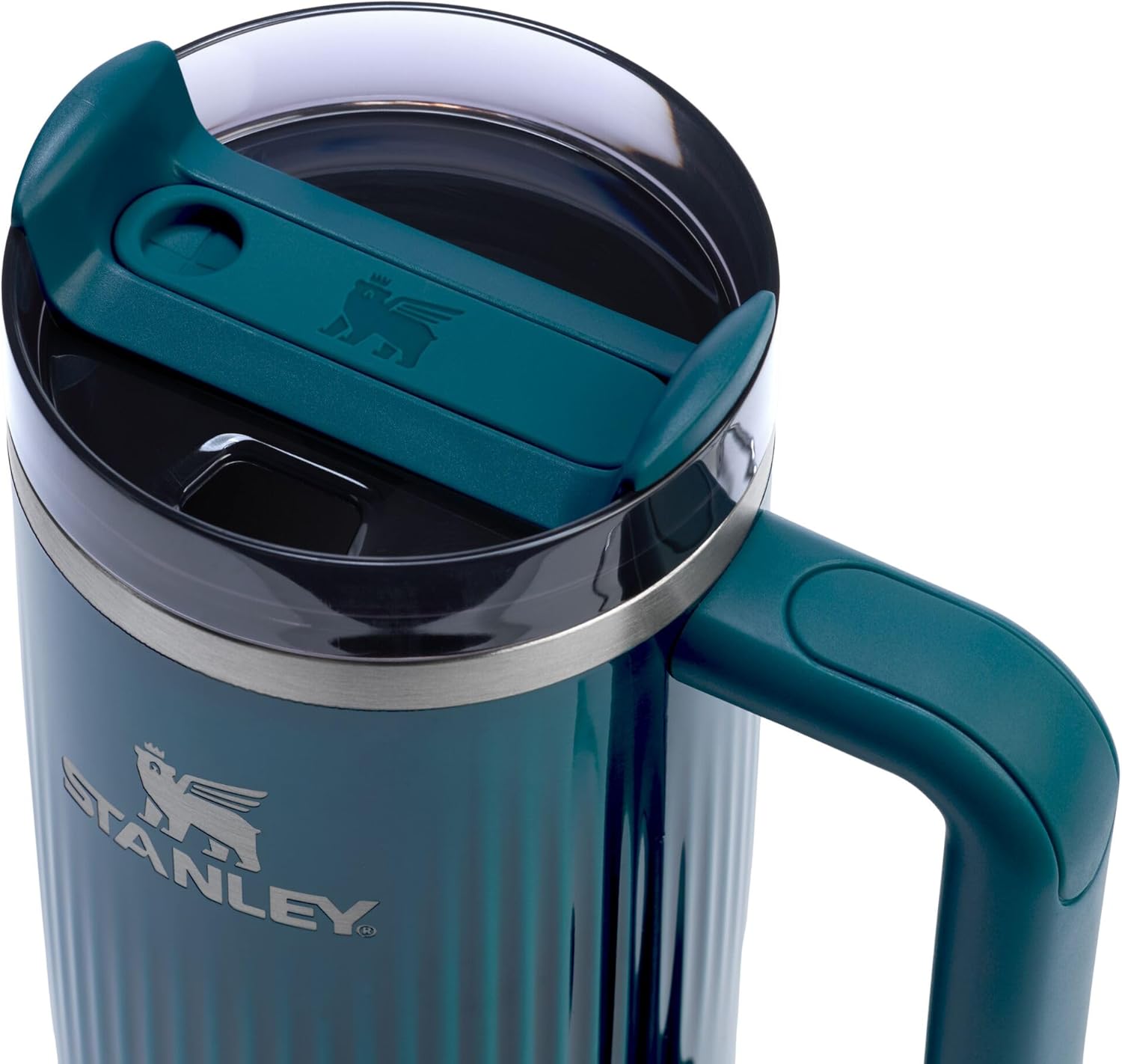 STANLEY Quencher H2.0 Tumbler with Handle and Straw 30oz Flowstate Fluted Marina Shine - Key Specifications
