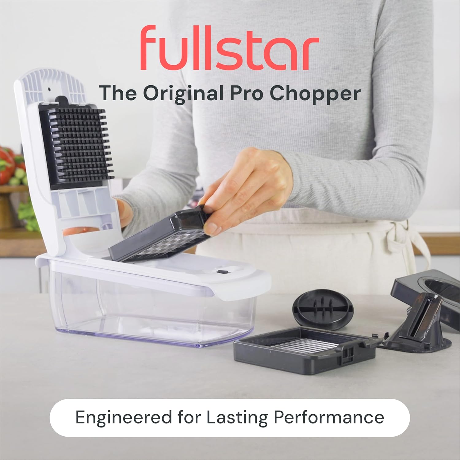 Fullstar Pro Original Vegetable Chopper 4-in-1 with Container - Key Specifications