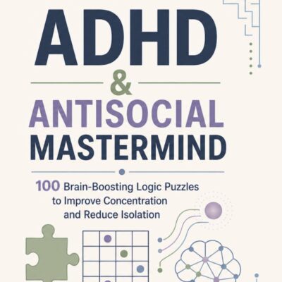 ADHD & Antisocial Mastermind: 100 Brain-Boosting Logic Puzzles to Improve Concentration and Reduce Isolation (Train Your Brain - Kids Edition) - Product Image