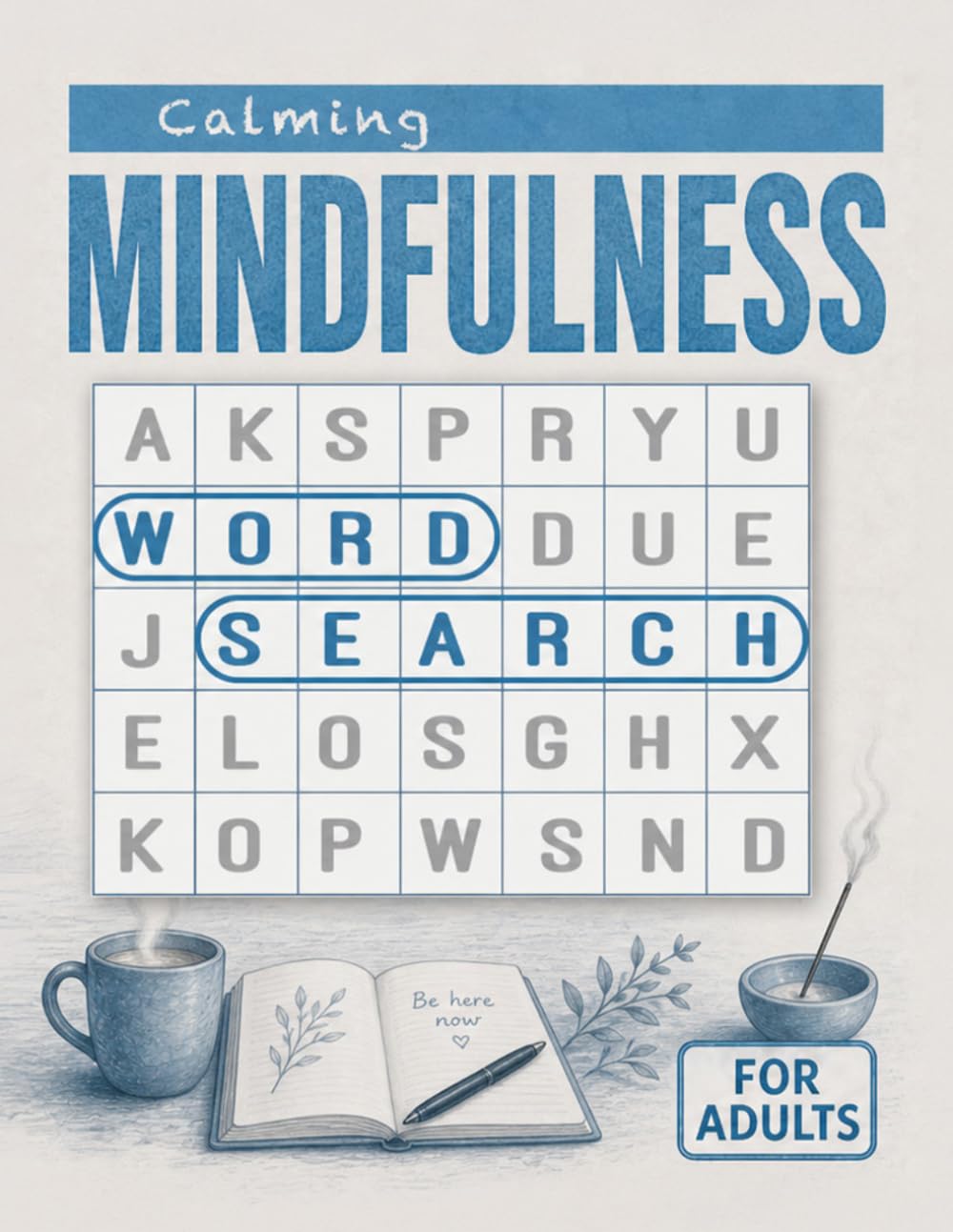 Calming Mindfulness Word Search for Adults: Large Print Word Puzzles for Finding Peace, Easing Stress, and Enjoying Quiet Moments - Comparison