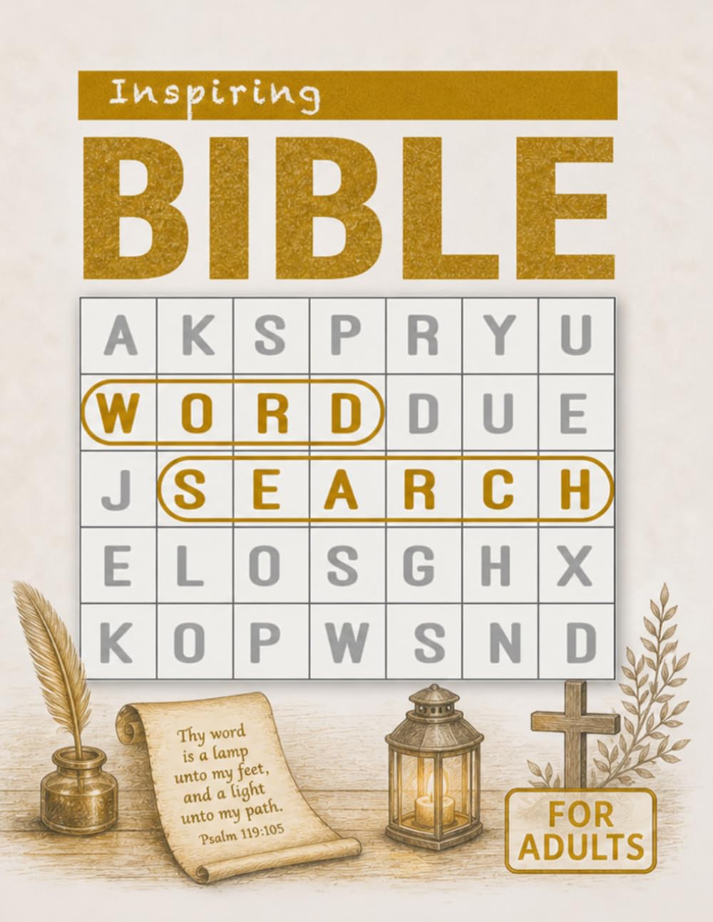 Inspiring Bible Word Search for Adults: Large Print Word Puzzles for Christian Faith, Scripture, Hope, and Peaceful Reflection - Comparison