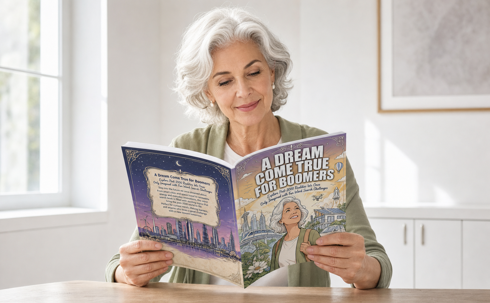 A Dream Come True for Boomers: Explore Post-2000 Realities We Once Only Imagined with Fun Word Search Challenges (Train Your Brain) - Review