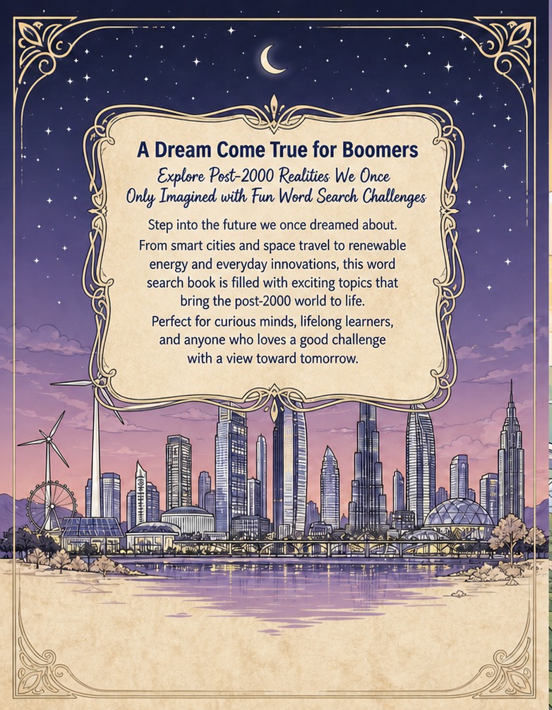 A Dream Come True for Boomers: Explore Post-2000 Realities We Once Only Imagined with Fun Word Search Challenges (Train Your Brain) - Performance Testing