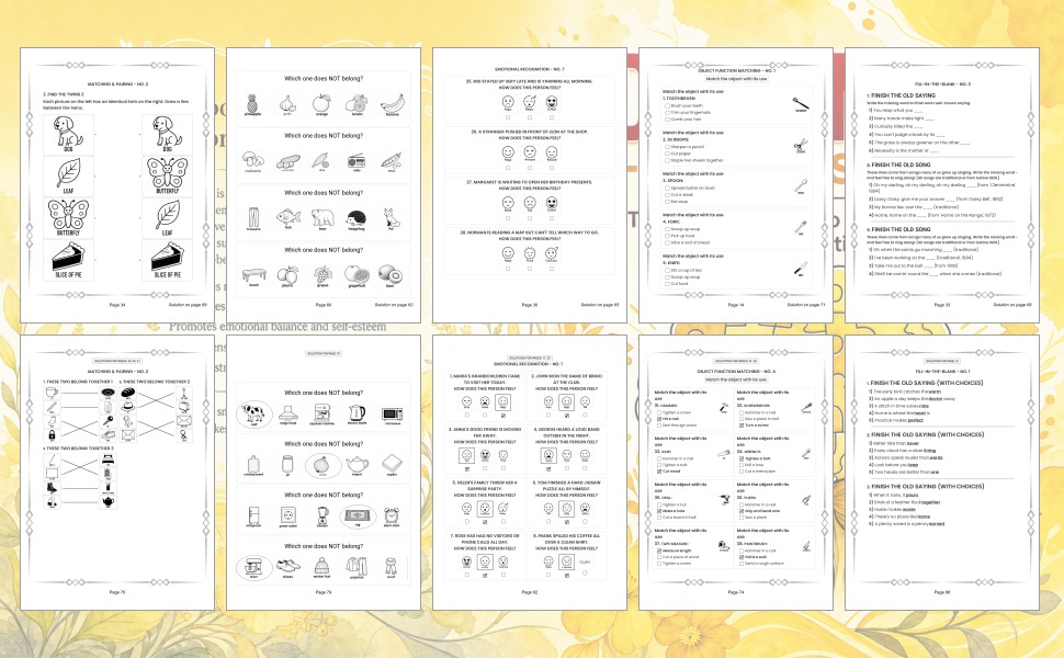 Dementia Middle Stage: The Ultimate Guide to Mixed Activities for Cognitive Stimulation - Design and Build