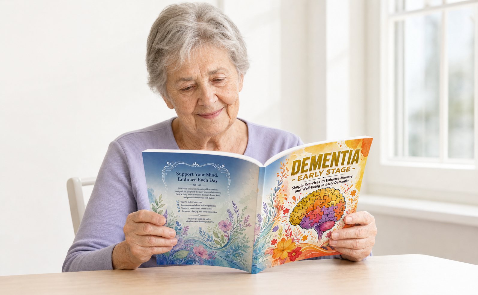 Dementia Early Stage: Simple Exercises to Enhance Memory and Well-being in Early Dementia - Review