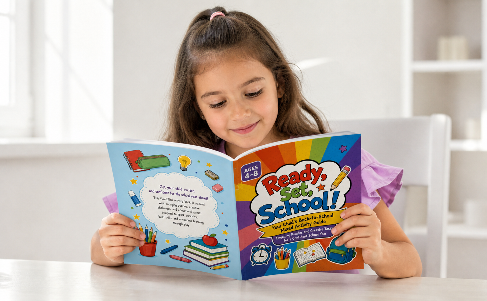 Ready, Set, School! Ages 4-8: Your Child's Back-to-School Mixed Activity Guide - Review