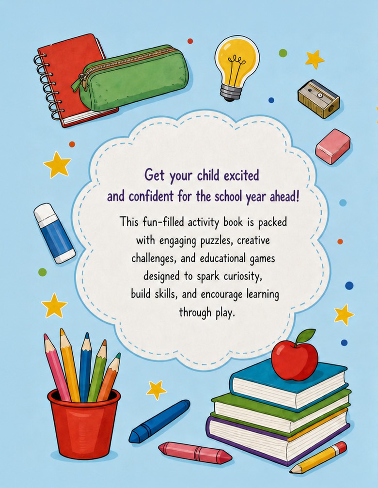 Ready, Set, School! Ages 4-8: Your Child's Back-to-School Mixed Activity Guide - Performance Testing