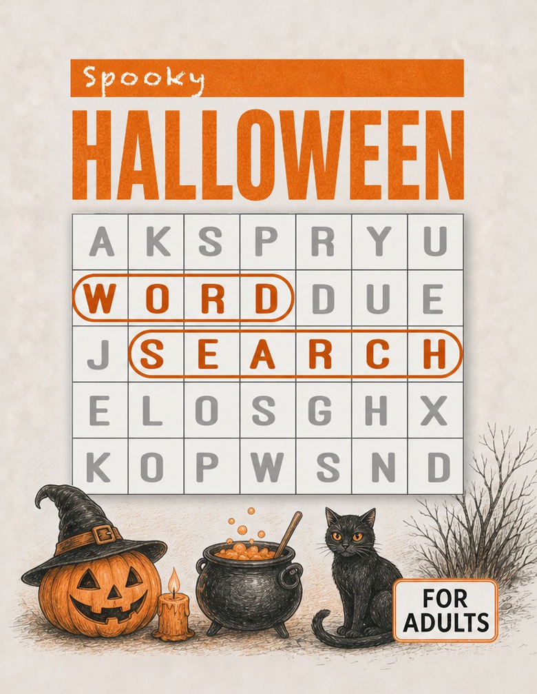 Spooky Halloween Word Search for Adults: Large Print Word Puzzles for Chilly Nights, Halloween Fun, and Relaxation - Performance