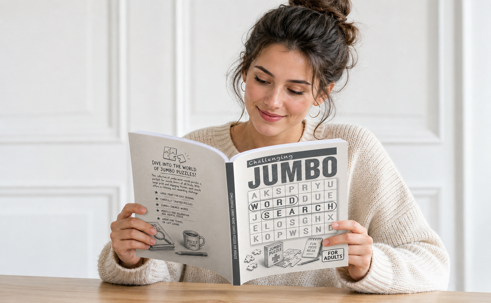 Challenging Jumbo Word Search for Adults: Extra Large Print Word Puzzles for Relaxation, Mental Stimulation, and Hours of Fun - Review