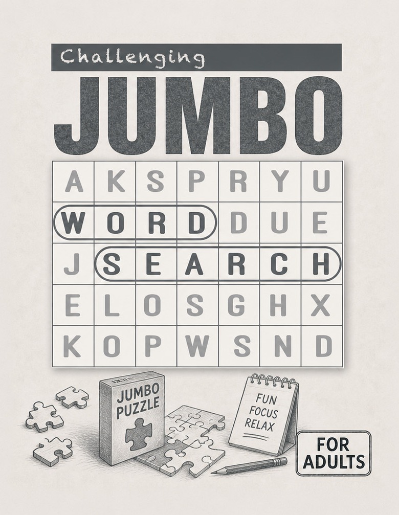 Challenging Jumbo Word Search for Adults: Extra Large Print Word Puzzles for Relaxation, Mental Stimulation, and Hours of Fun - Performance