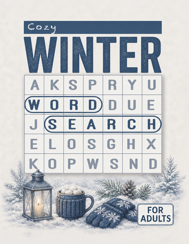 Cozy Winter Word Search for Adults: Large Print Word Puzzles for Snowy Days, Indoor Relaxation, and Peaceful Fun - Performance