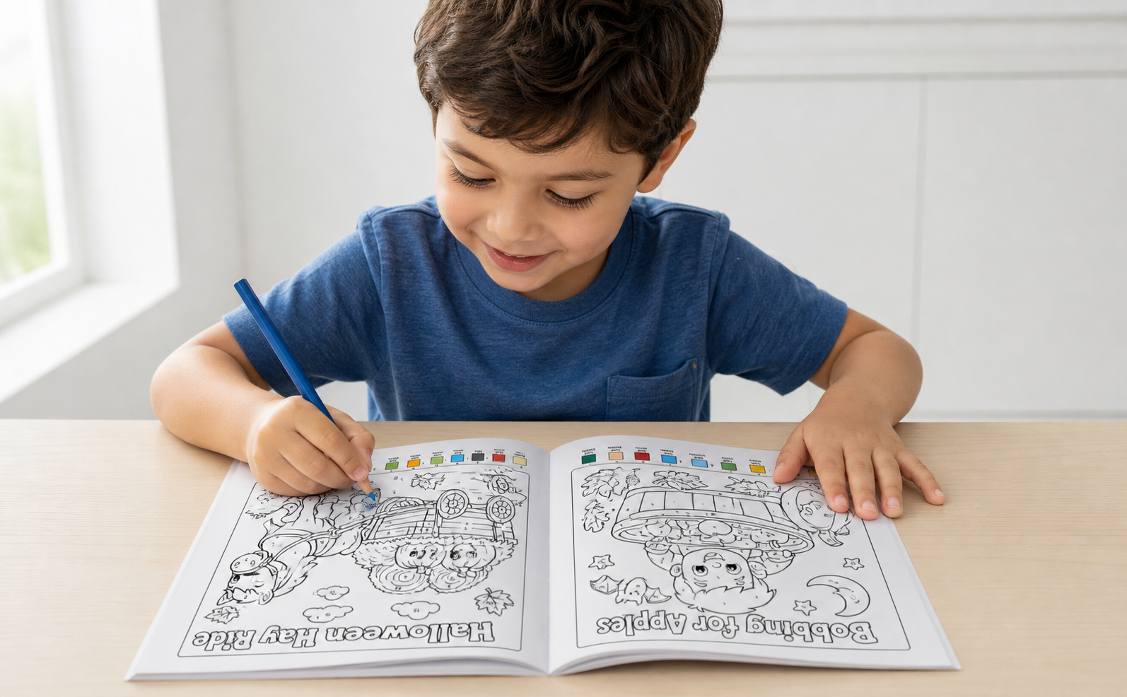 Color by Number Halloween Edition: 30 Fun Holiday Pictures for Kids to Color - Key Specifications