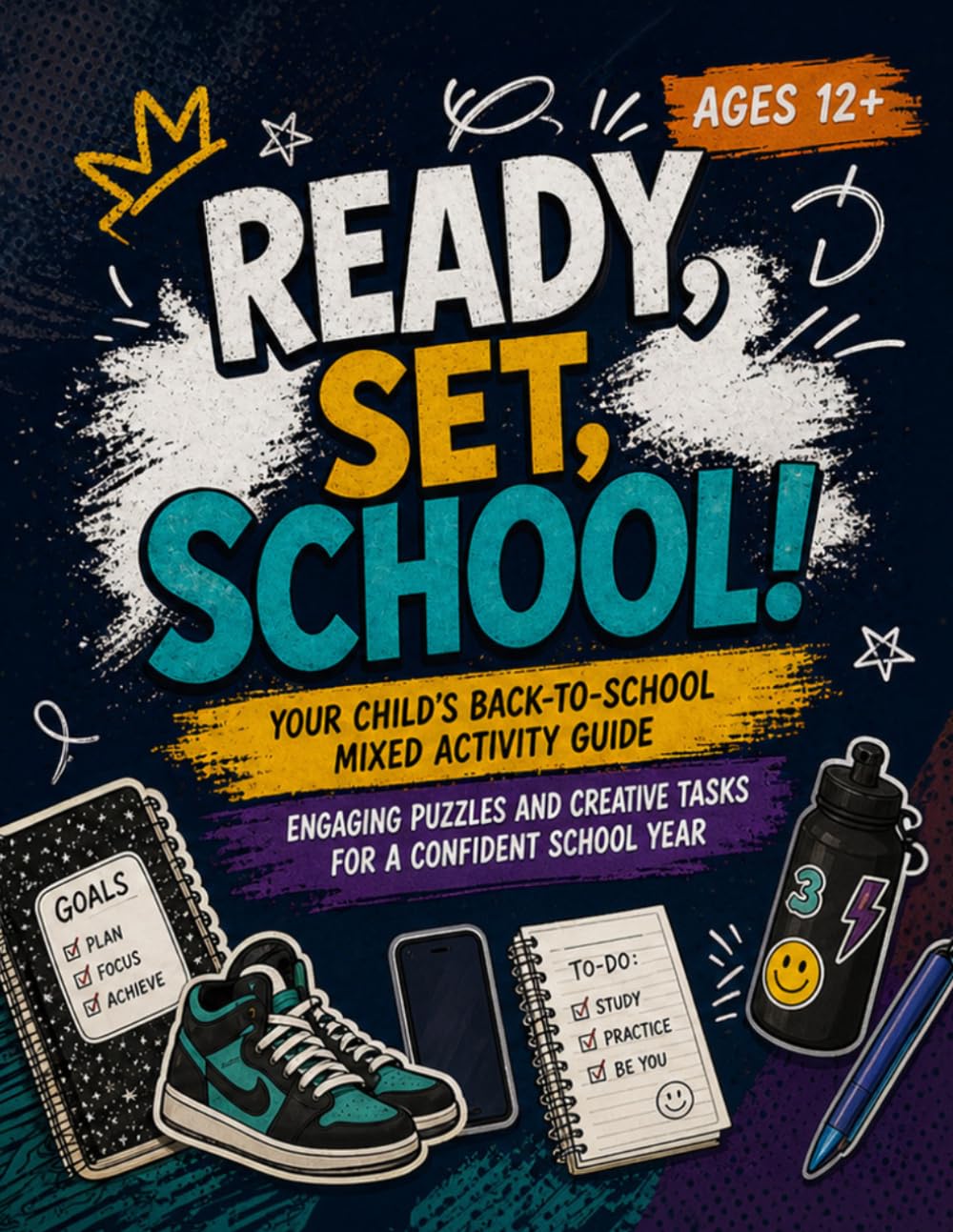 Ready Set School Ages 12 Plus Mixed Activity Book for Kids Starting School - Comparison