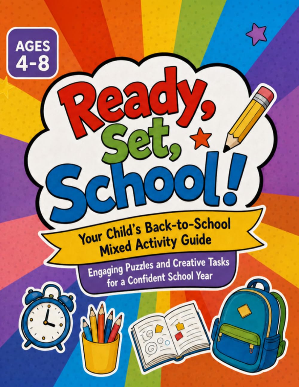 Ready, Set, School! Ages 4-8: Your Child's Back-to-School Mixed Activity Guide - Comparison