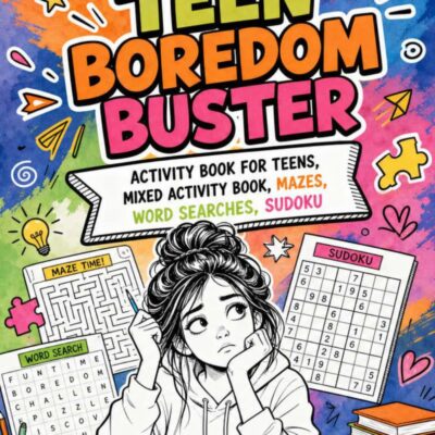 Teen Boredom Buster Mixed Activity Book - Product Image