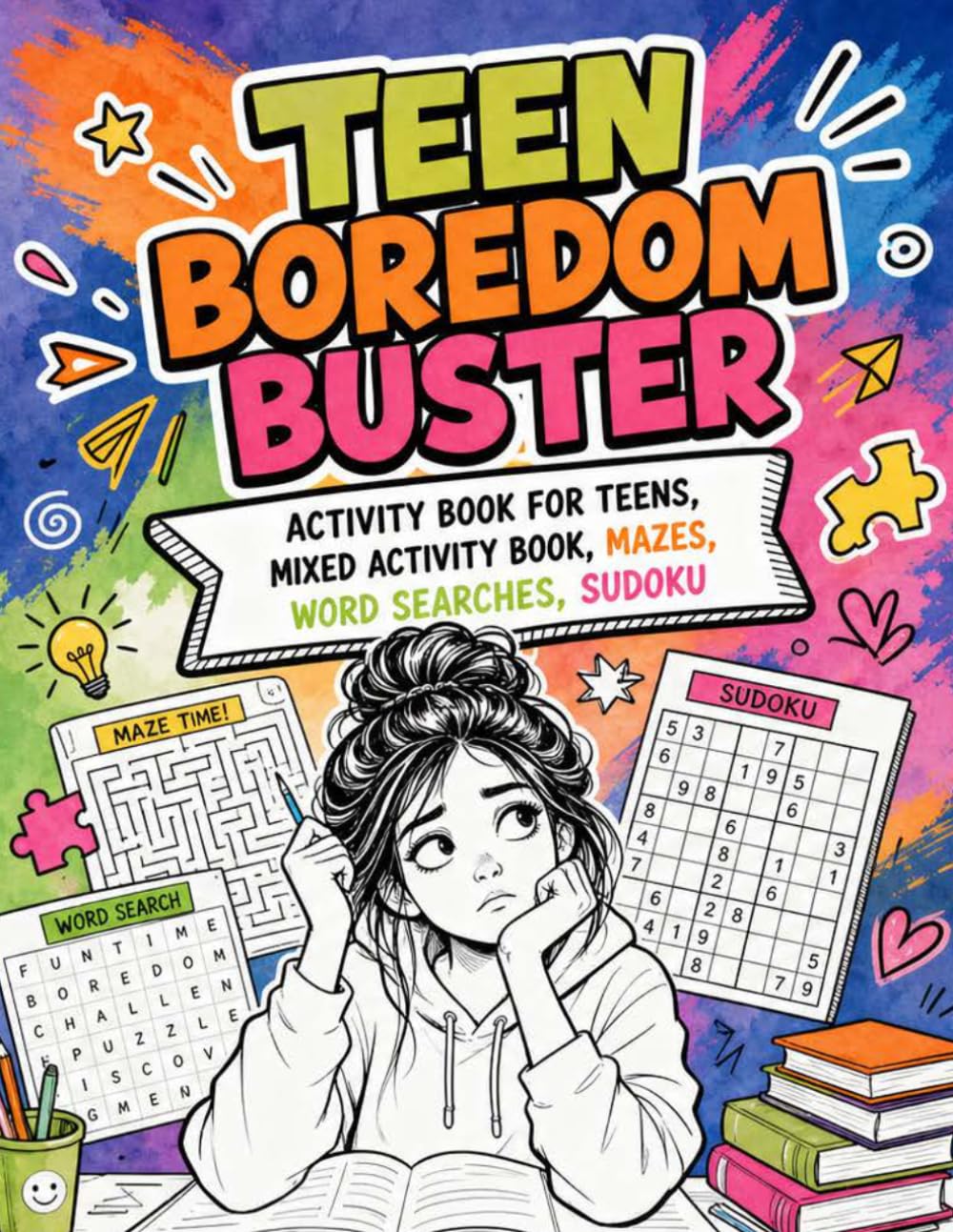 Teen Boredom Buster Mixed Activity Book - Review