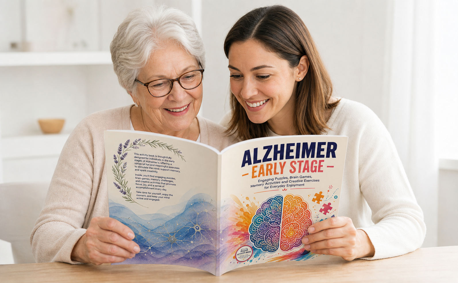 Alzheimer Early Stage Engaging Puzzles Brain Games Memory Activities and Creative Exercises for Everyday Enjoyment - Review